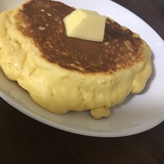 ふっくらふわふわホットケーキ